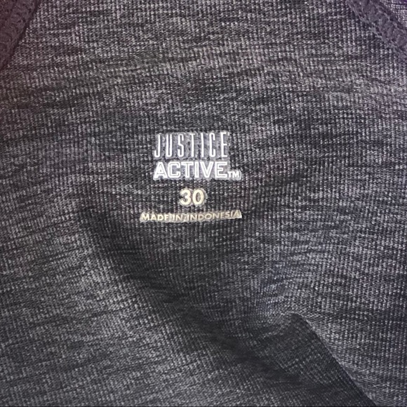 Justice Active Multi Color Racerback Sports Bra - Picture 3 of 4